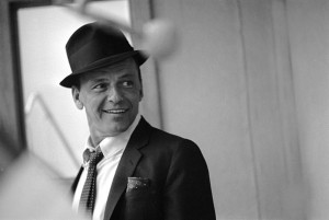 American singer and actor Frank Sinatra at a recording session for 'Come Blow Your Horn', Hollywood, California, 1963. (Photo by Gjon Mili/The LIFE Picture Collection/Getty Images)
