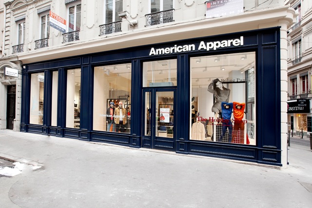 American apparel outlet shop