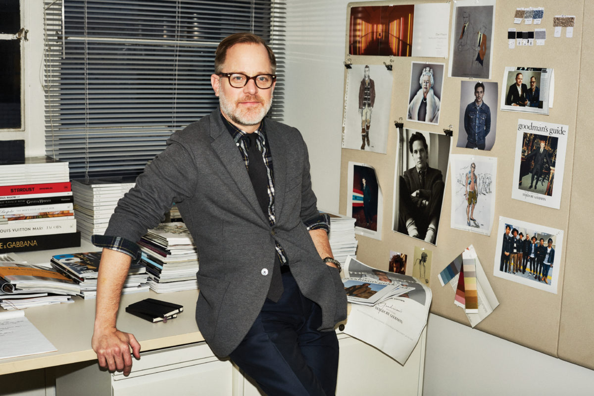 Inside Bruce Pask's shop-in-shop at Bergdorf Goodman