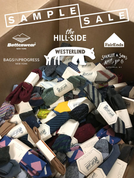 The Hill-Side Westerlind Sample Sale