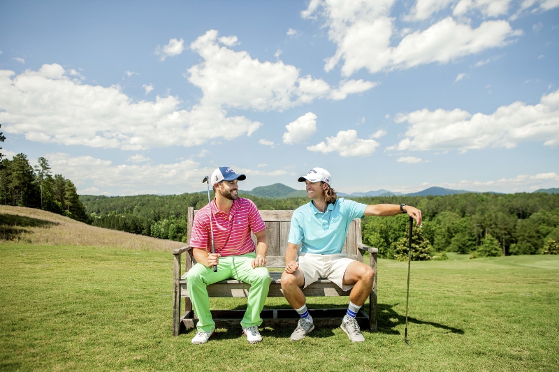 The Bryan Brothers in Southern Tide 