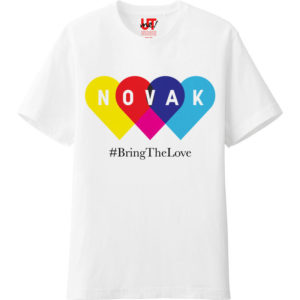 #BringTheLove T-Shirt (PRNewsFoto/UNIQLO)