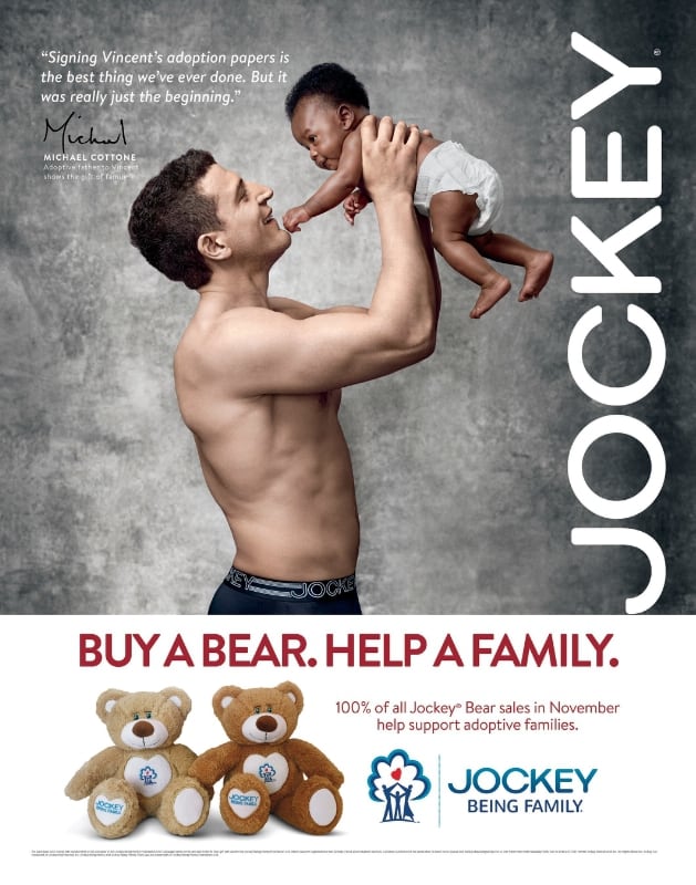 JOCKEY CONTINUES “SHOW 'EM WHAT'S UNDERNEATH” CAMPAIGN