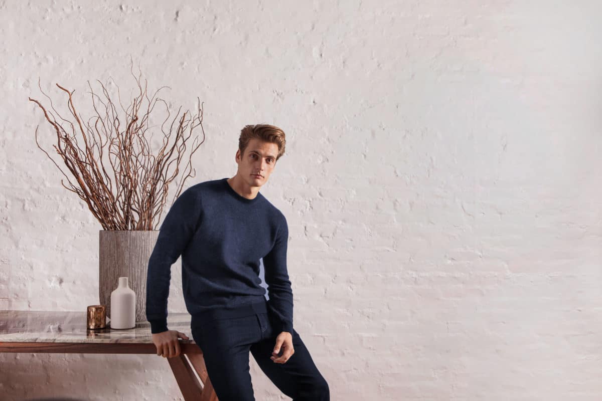 ZACHARY PRELL and Naadam Cashmere Sweater