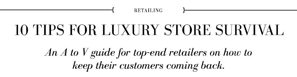 luxury store survival