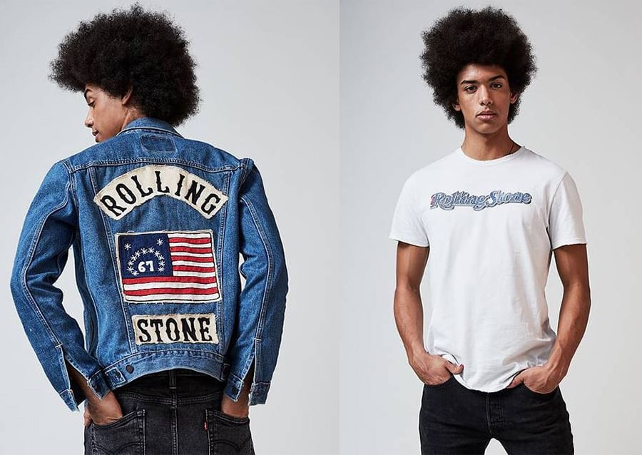 Levi's x Rolling Stone