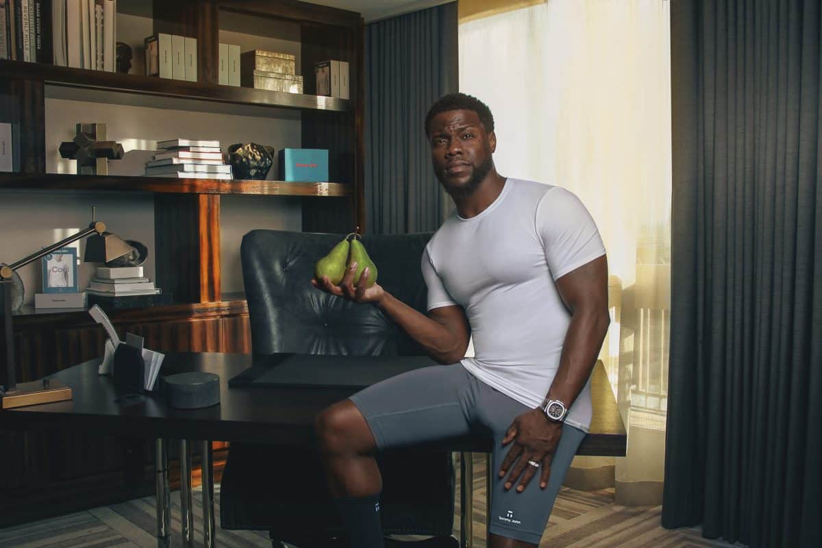 Kevin Hart - Day 2 of my commercial shoot for @tommyjohnwear