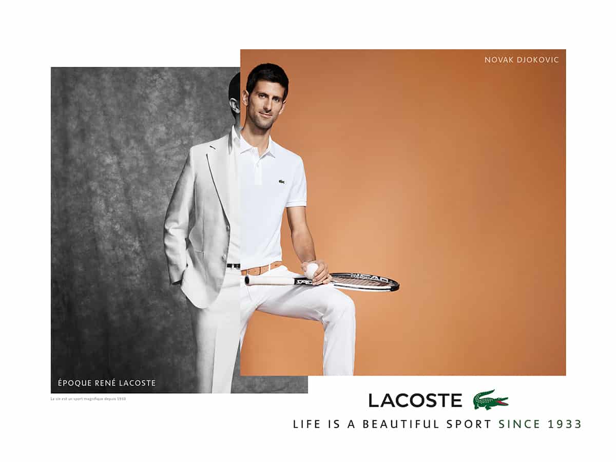 Novak Djokovic Lacoste