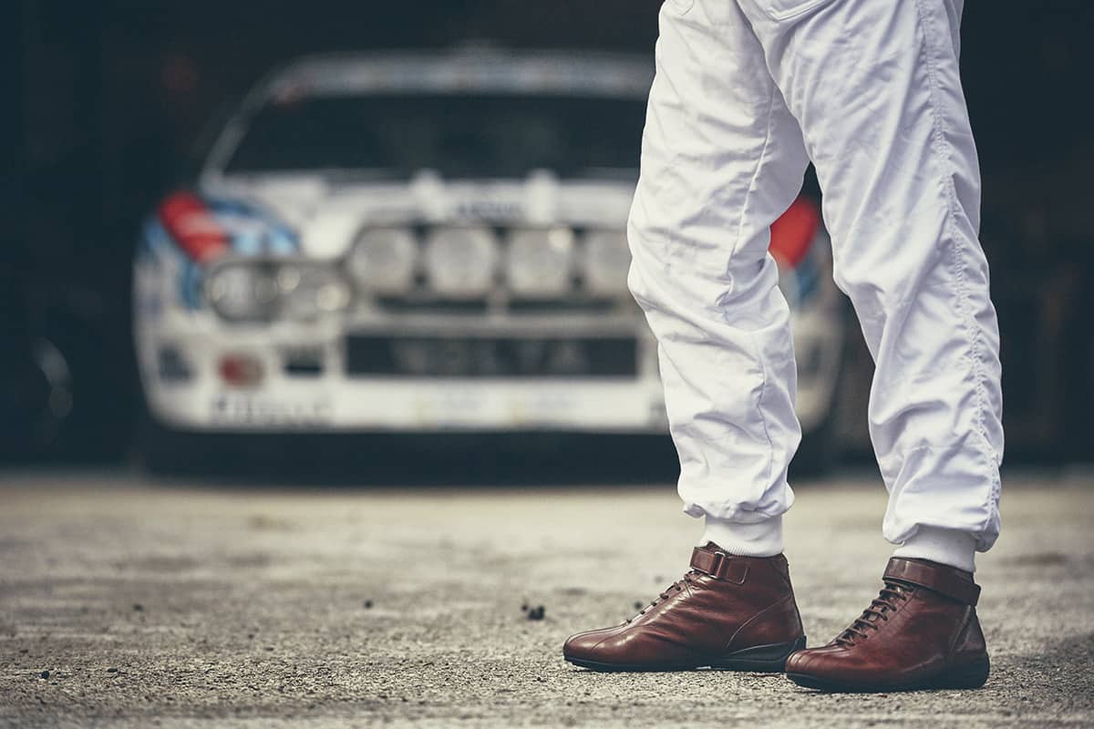 Race car store driving shoes