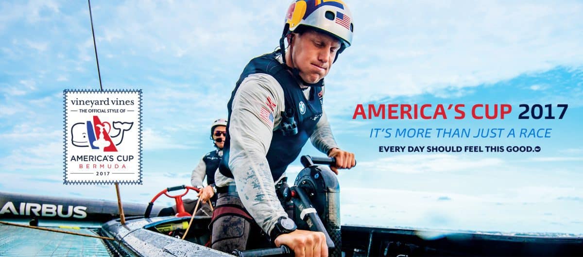 VINEYARD VINES CONTINUES AMERICAS CUP PARTNERSHIP WITH NEW COLLECTION