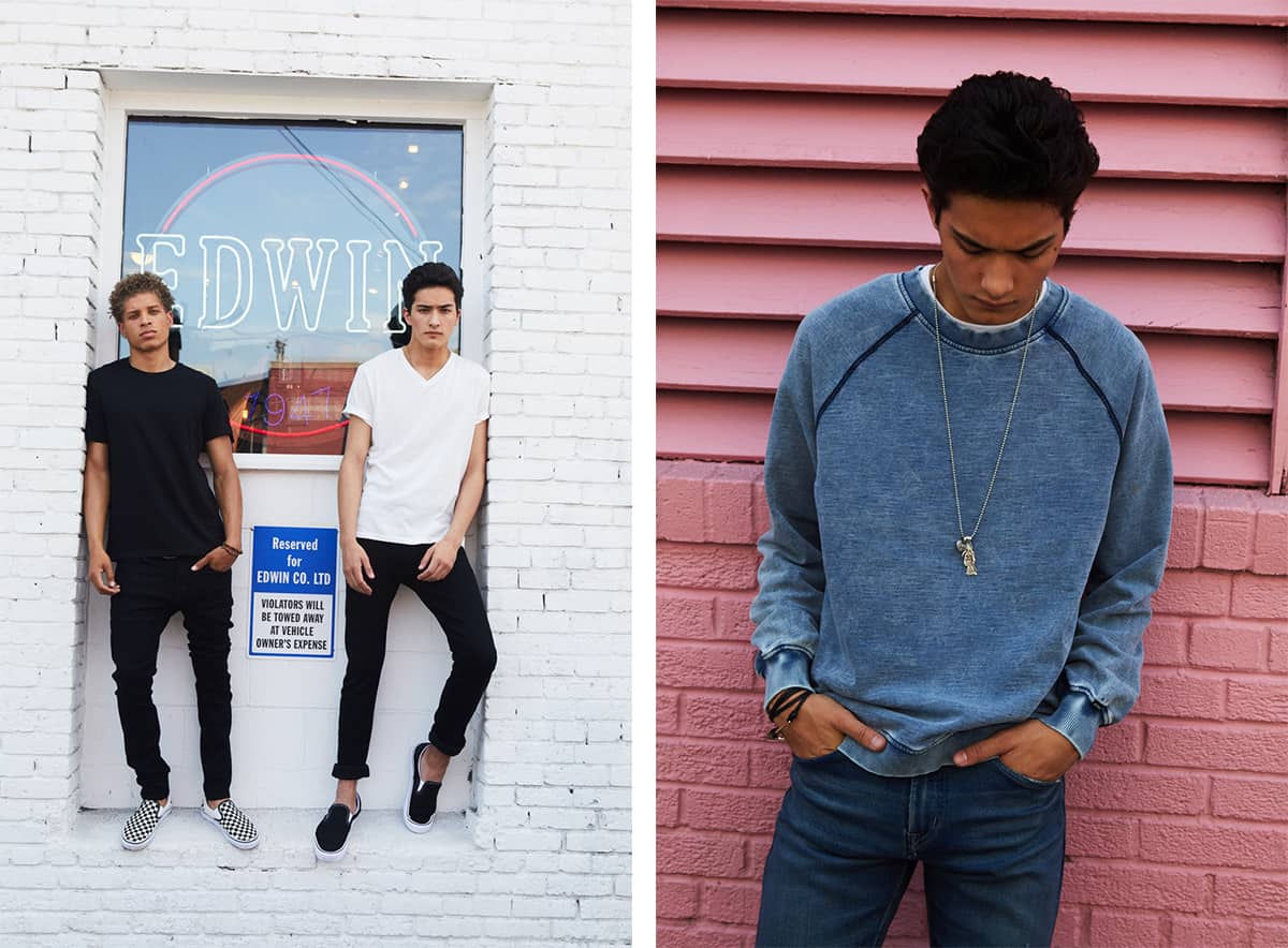 EDWIN JEANS TO RELAUNCH IN NORTH AMERICA