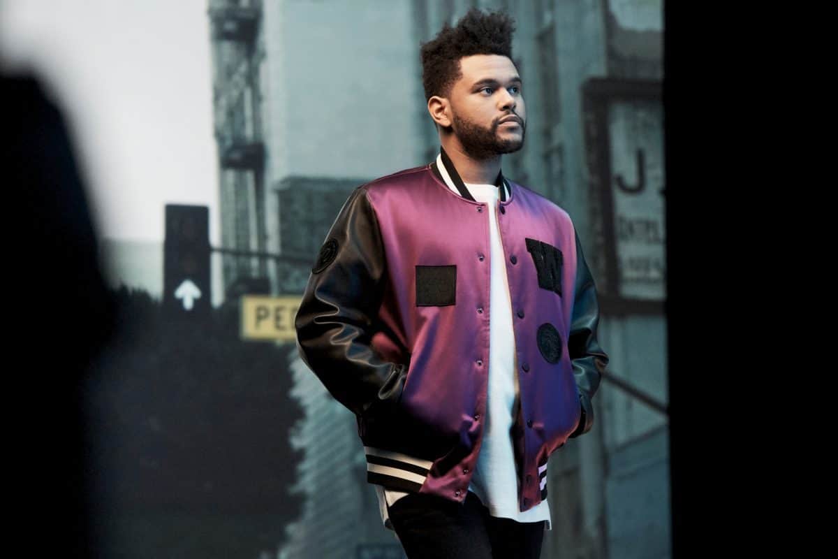 Weeknd h&m shop collection