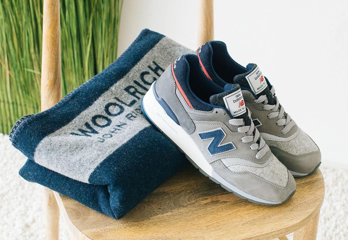 NEW BALANCE TEAMS UP WITH WOOLRICH ON CAPSULE