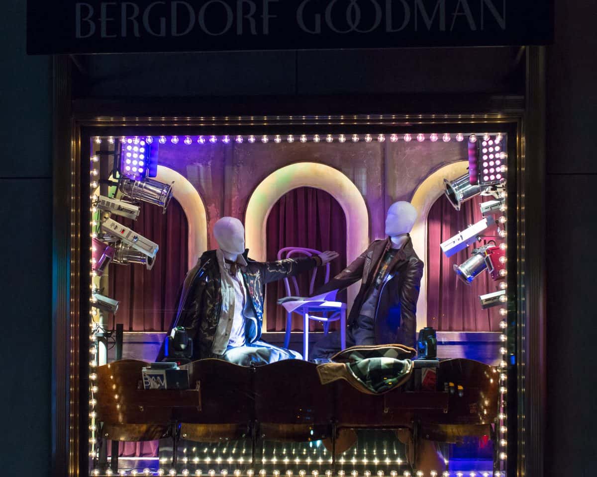 Bergdorf Goodman Holiday Windows Unveiling ! 