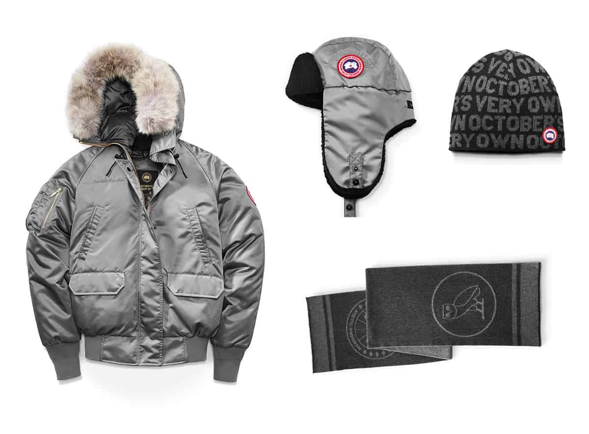 CANADA GOOSE TO RELEASE NEW COLLECTION WITH DRAKE S LABEL OCTOBER S VERY OWN