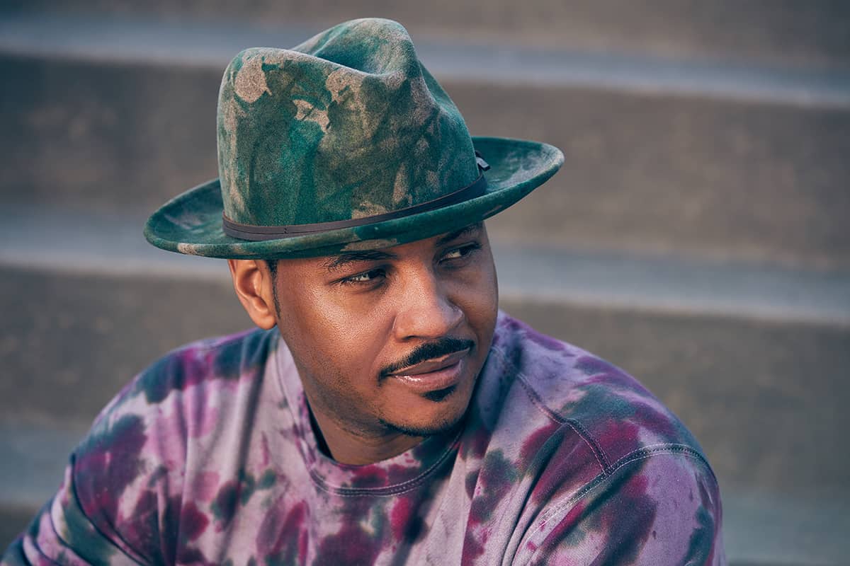 CARMELO ANTHONY TEAMS UP WITH GOORIN BROS. ON HAT LINE