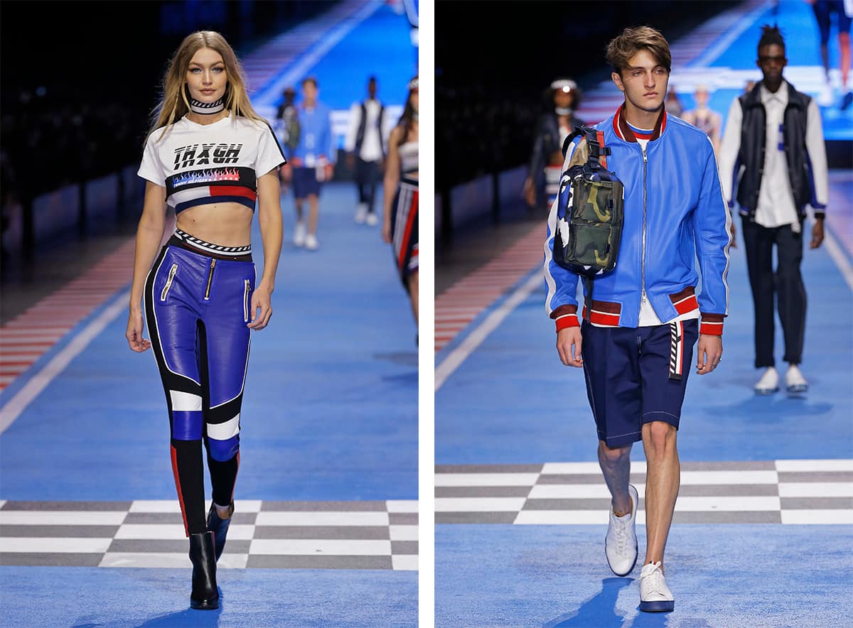 TOMMY HILFIGER GOES RACING FOR HIS SPRING SEE NOW, BUY NOW SHOW IN MILAN