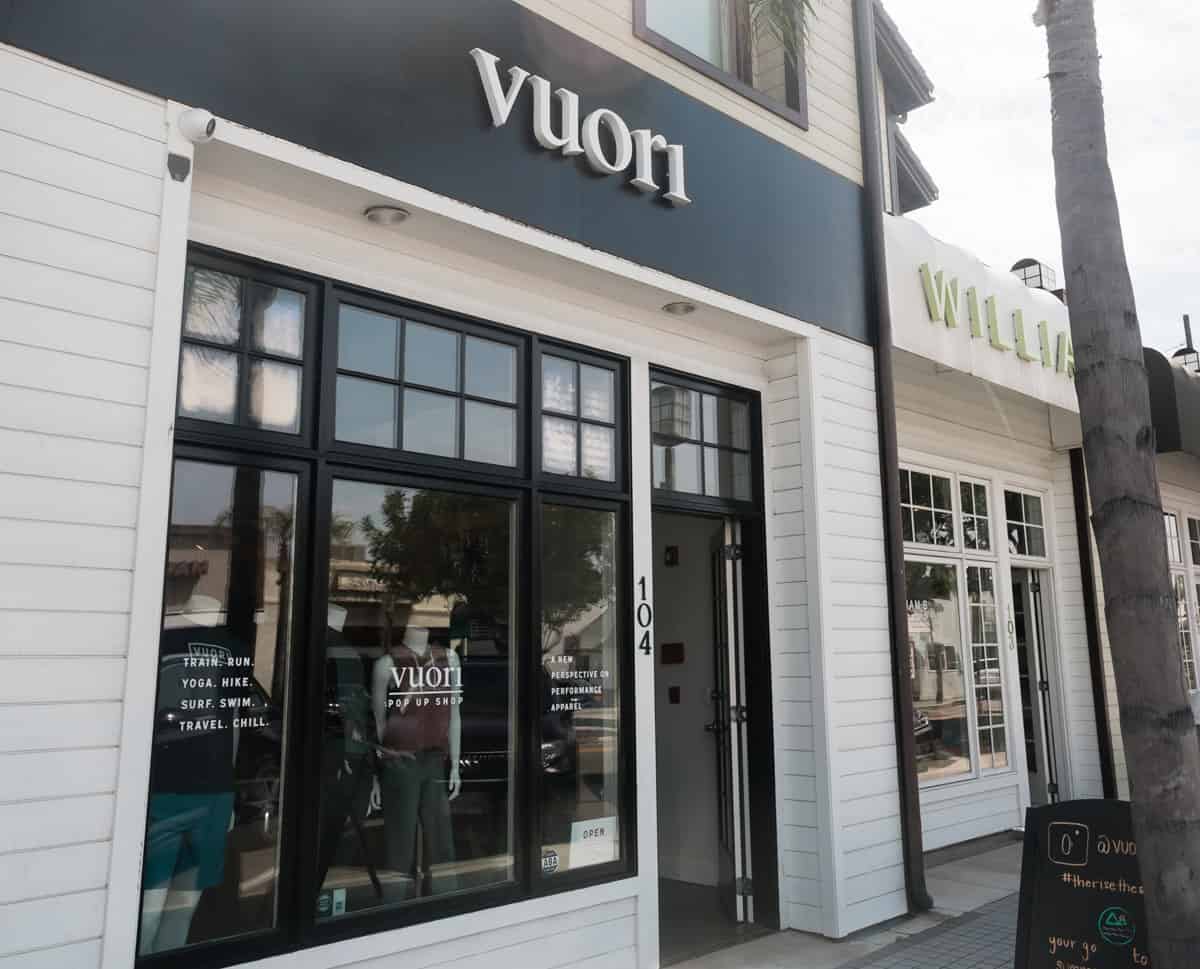 VUORI OPENS NEW STORE IN MANHATTAN BEACH