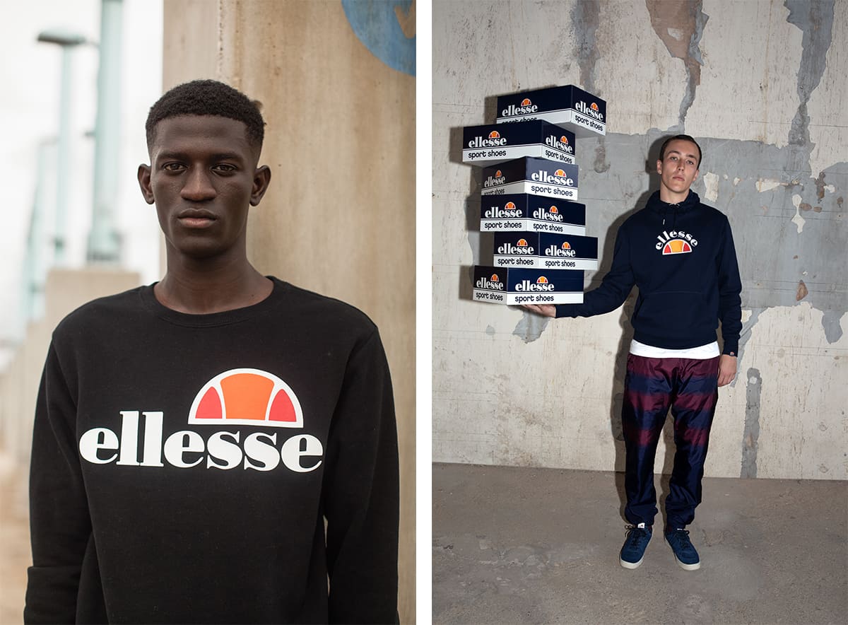 Ellesse, the clothing line for sporty men and women. ELLESSE all