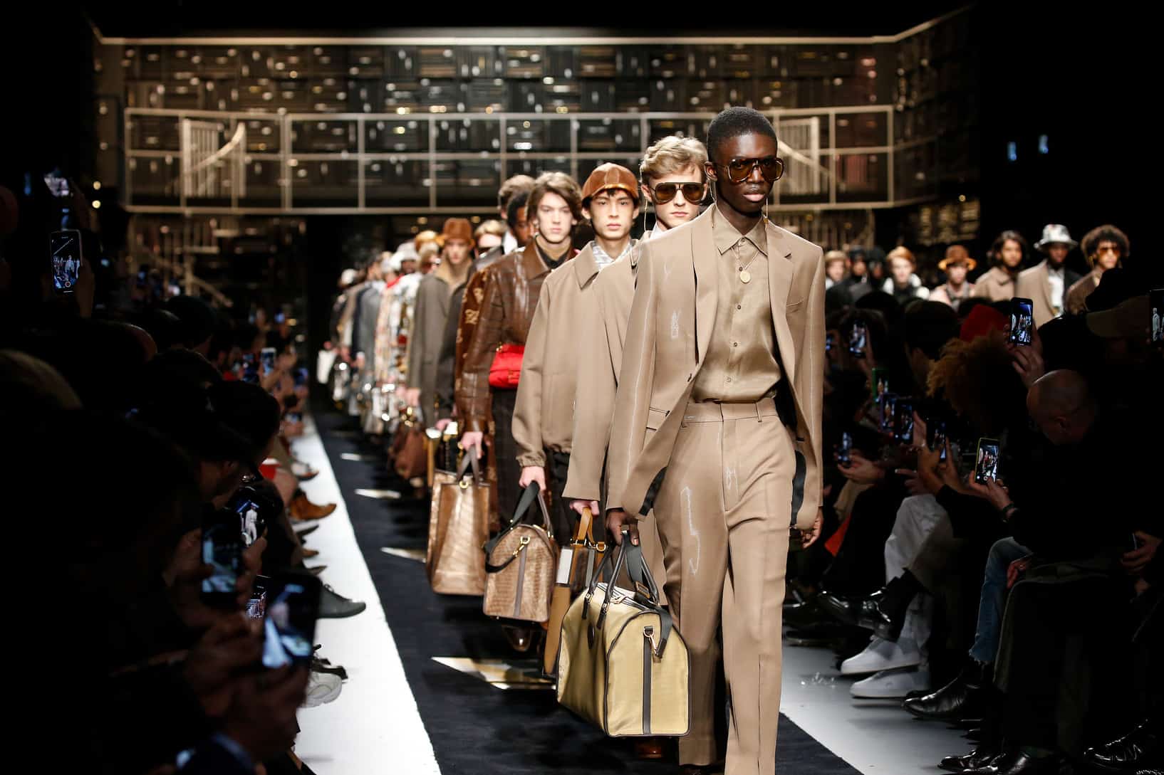Karl Lagerfeld's Final Fendi Show At Milan Fashion Week, British Vogue