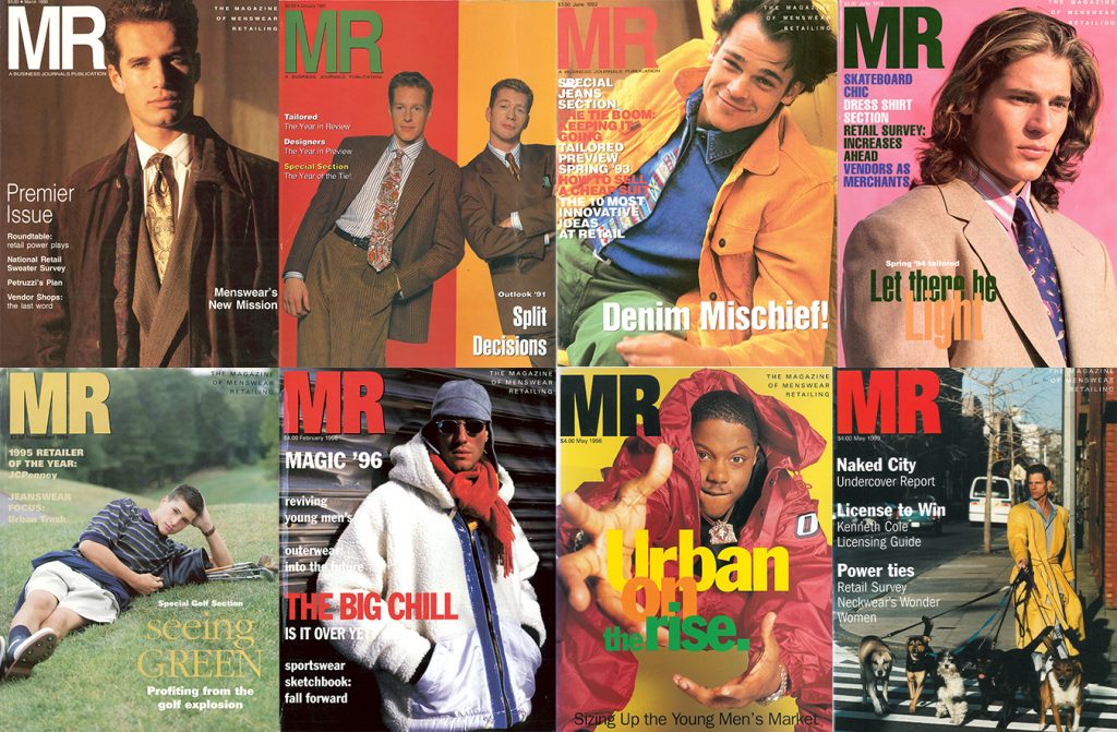 MR Magazine 90s covers