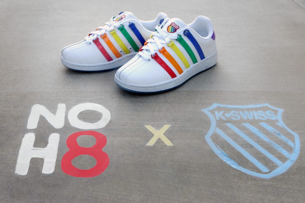 K swiss deals rainbow shoes