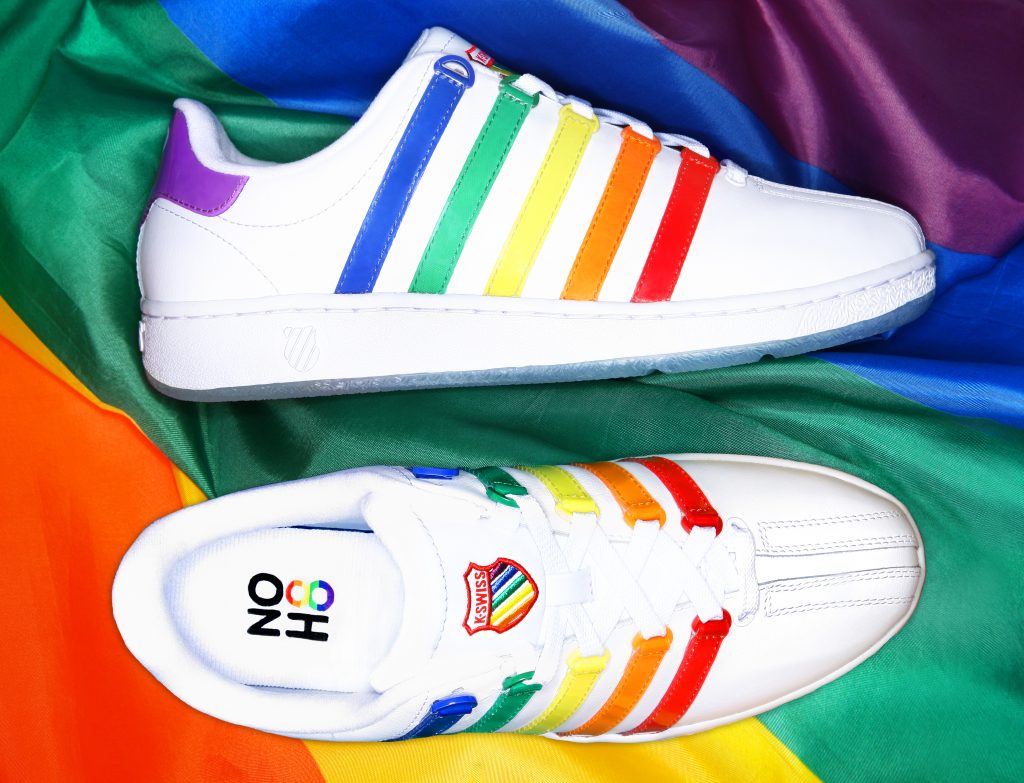 K SWISS TEAMS UP WITH NOH8 CAMPAIGN ON PRIDE SNEAKER MR Magazine