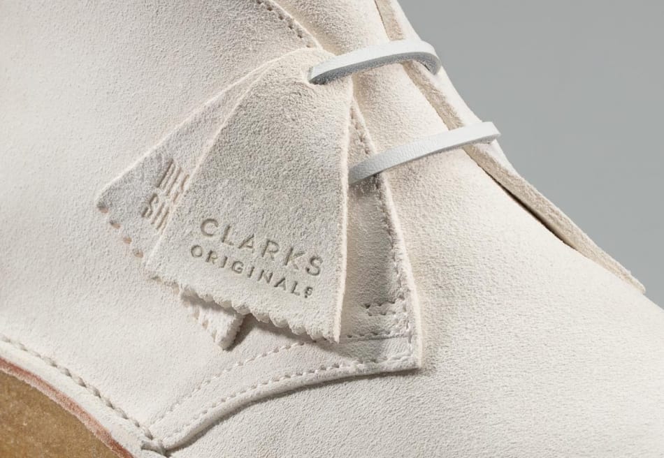 Clarks originals white on sale