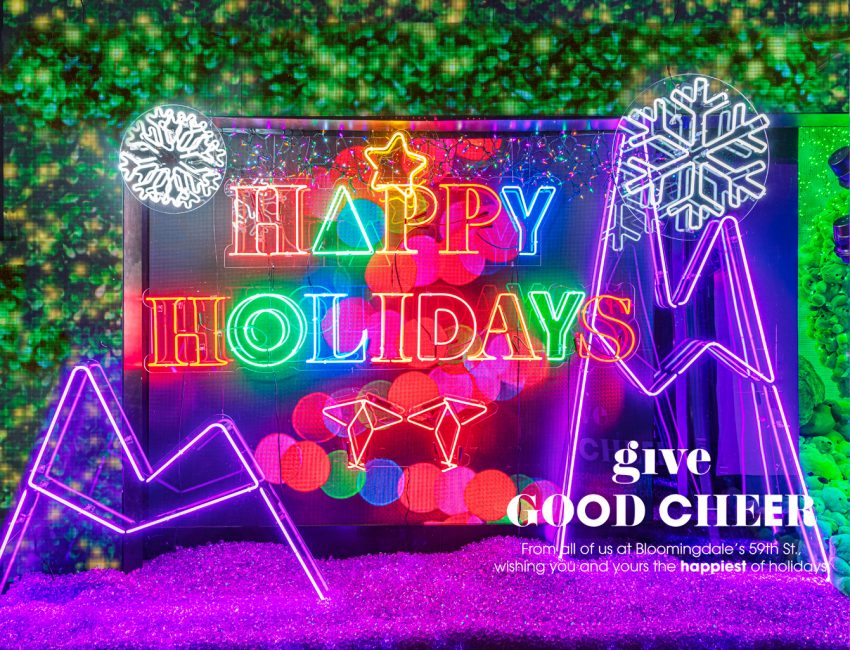 Bloomingdale's Dazzling 2022 Holiday Window Displays Are A Technicolor  Dream - Secret NYC