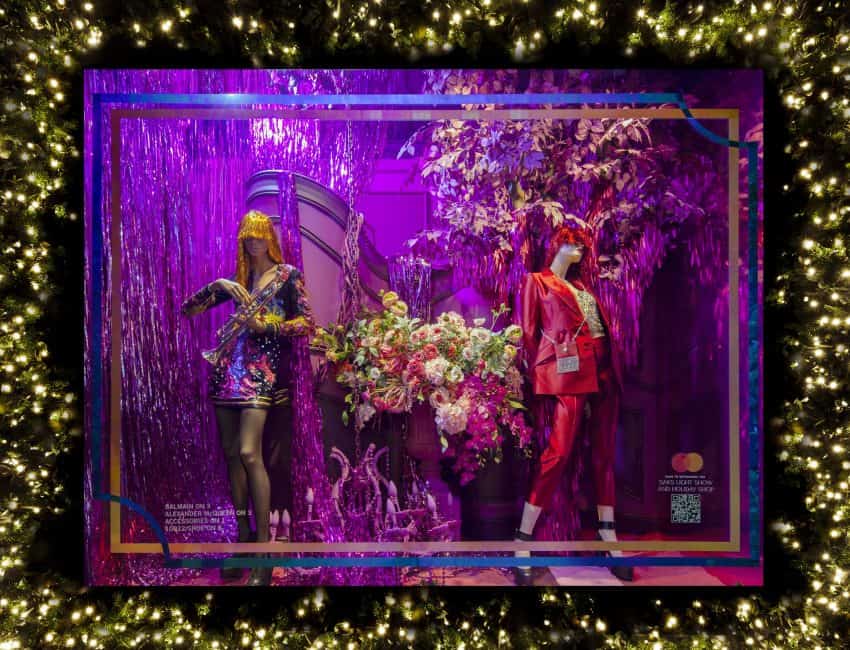 2017 Holiday Display, Louis Vuitton Saks Fifth Avenue, New…