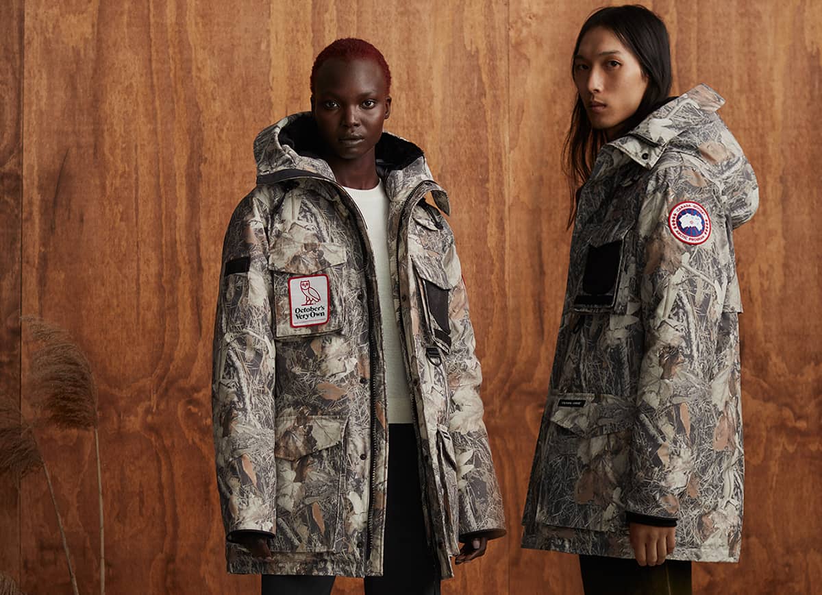CANADA GOOSE, OCTOBER'S VERY OWN CELEBRATE 10 YEARS OF PARTNERSHIP