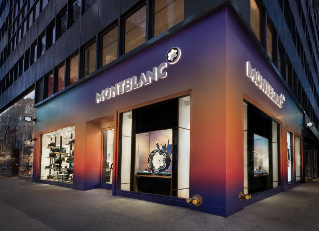 Montblanc makes waves with a new iconic and immersive boutique in Champs- Elysées, Paris - Luxurylaunches