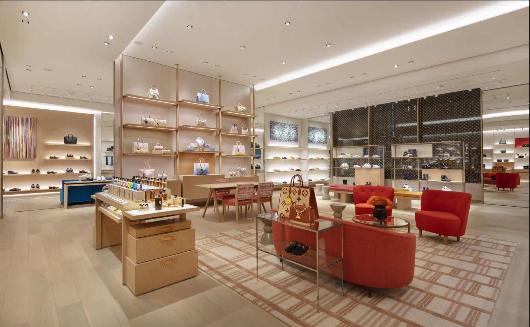 INSIDE THE NEW LOUIS VUITTON STORE