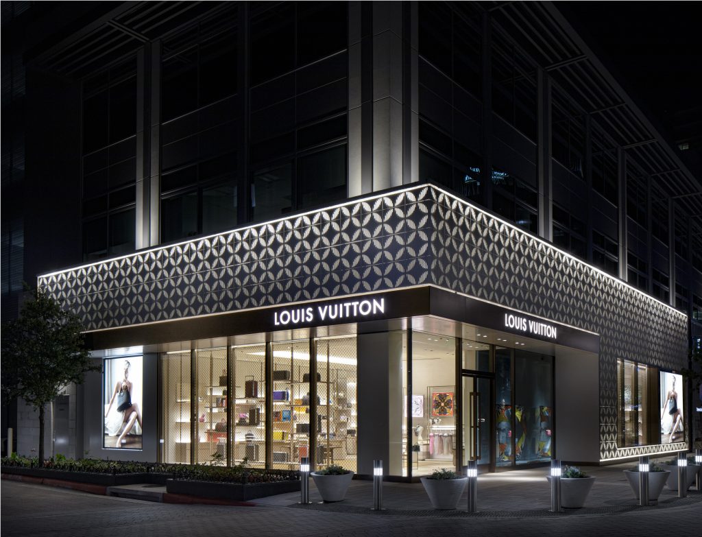 Louis Vuitton has opened its doors