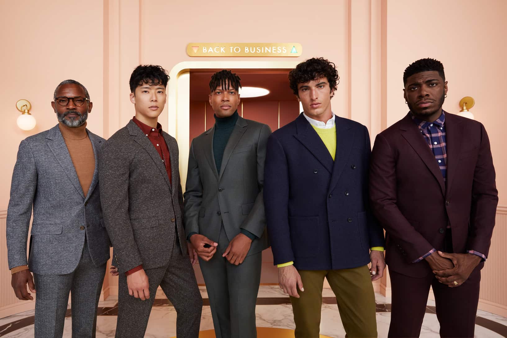 Bonobos Fall 2021 Back to business campaign