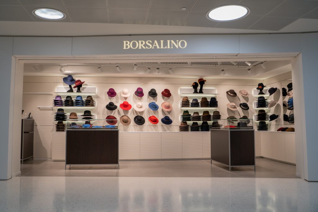 Borsalino Milan-Linate boutique