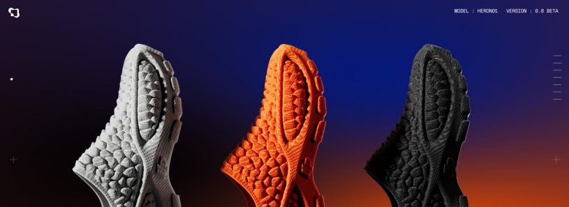 Heron Preston 3D printed sneaker