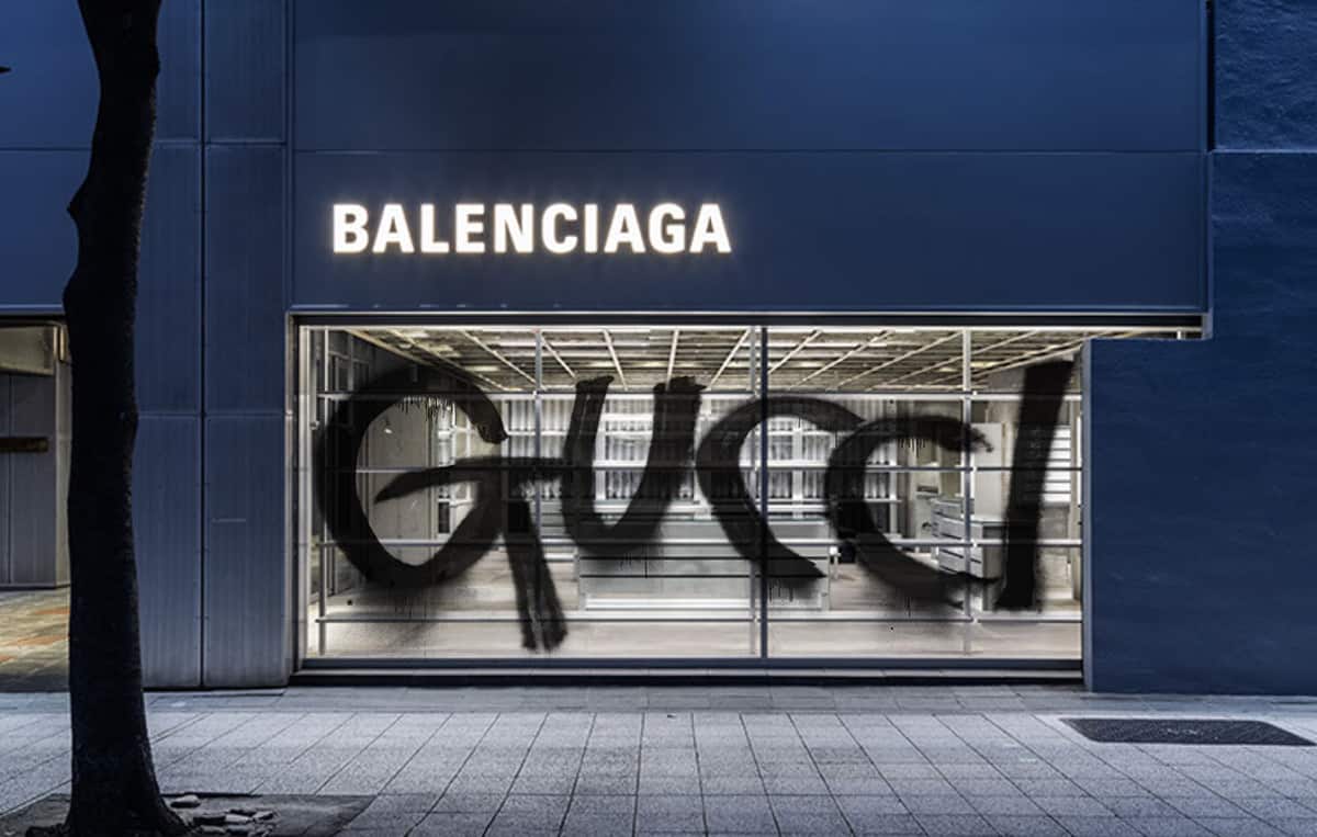 Balenciaga Gucci Collaboration The Hacker Project Phone Bag