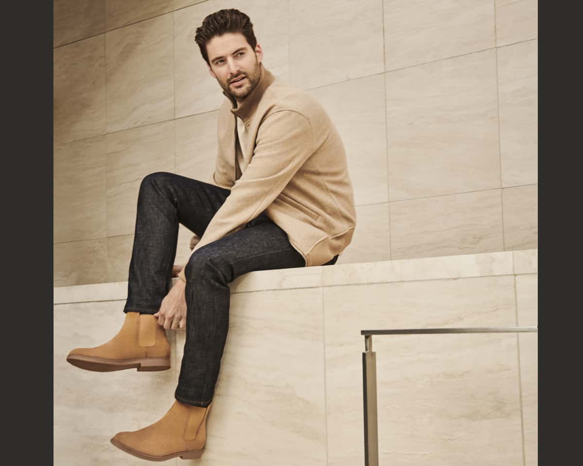 Marc Fisher's new mens shoe collection is modern, casual, and elegant.