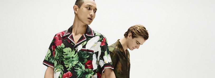 Two styles from the anticipated launch of The Outnet's dedicated menswear pages.