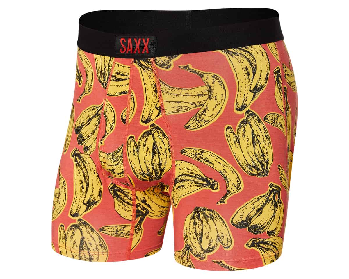 Saxx Underwear features a comfortable, patented BallPark Pouch.