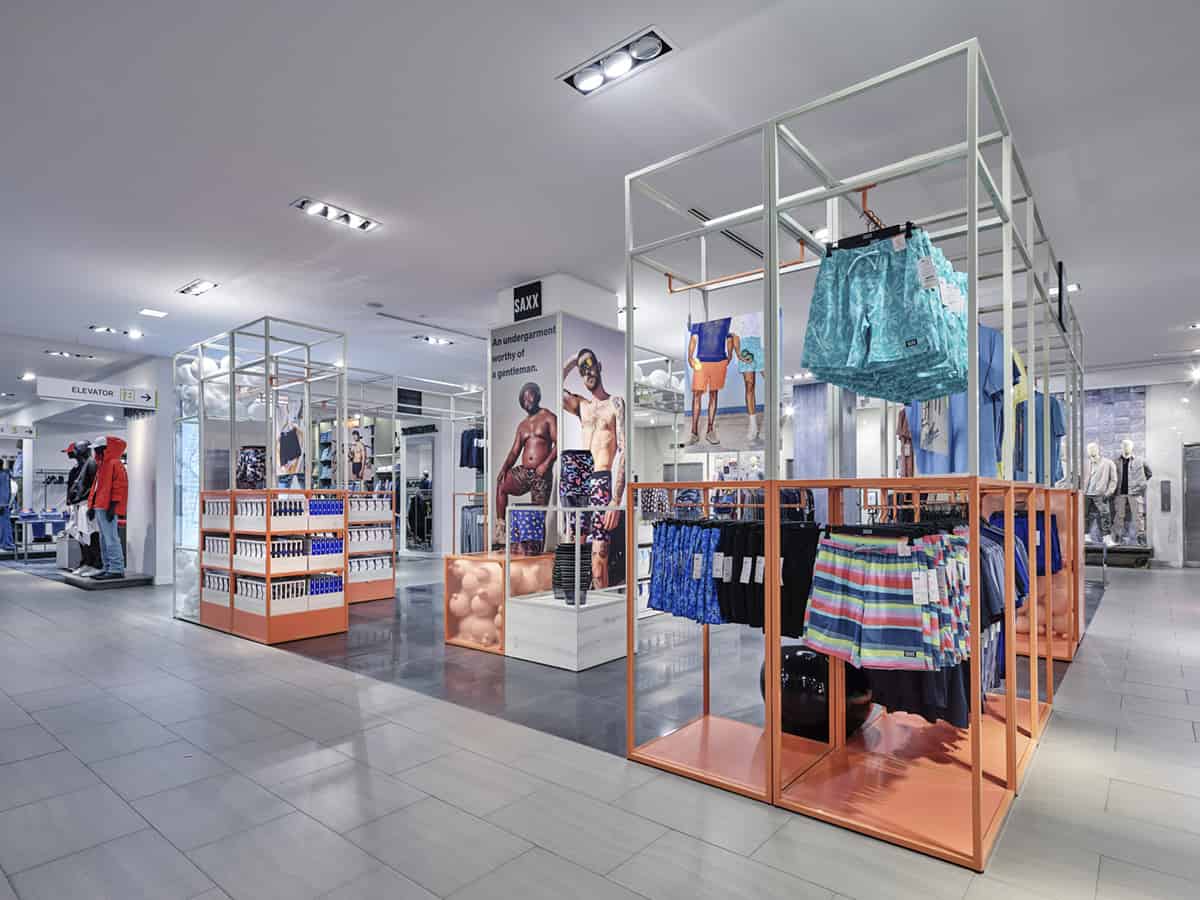SAXX Underwear Launches 1st Immersive Shop-in-Store at Hudson's