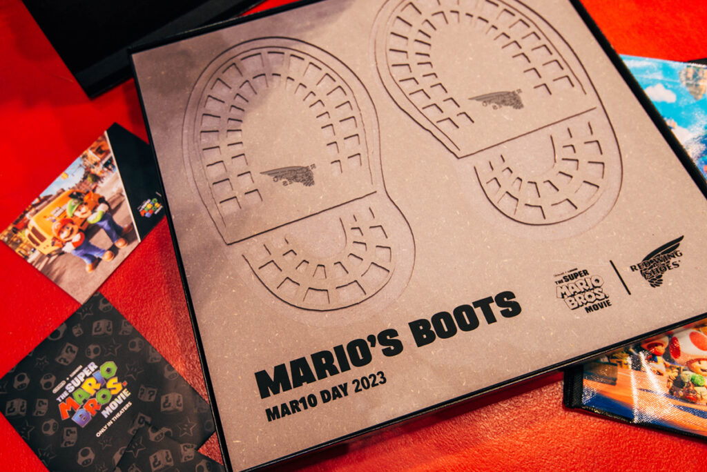 Red Wing Brings Mario's Shoes to Life