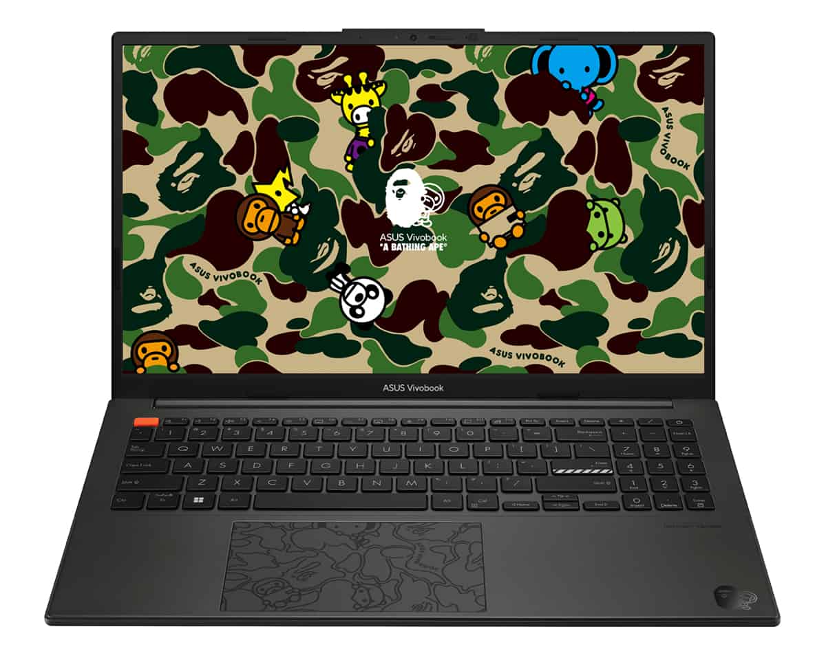 A BATHING APE COLLABORATES WITH ASUS ON LAPTOP AND ACCESSORIES 