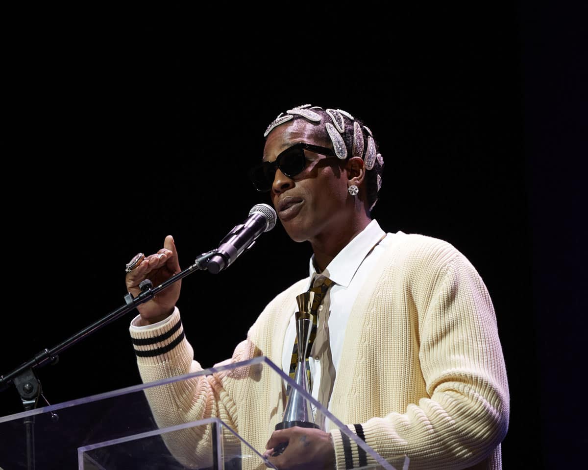 Kelly Rowland, A$AP Rocky honored during Harlem's Fashion Row's 16th annual  fashion show and awards
