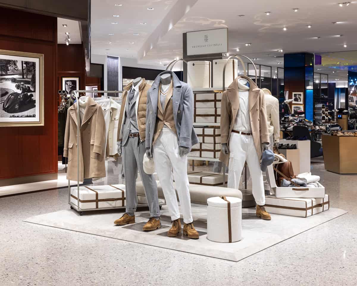 SAKS AND BRUNELLO CUCINELLI HONOR 25 YEARS OF PARTNERSHIP WITH NEW YORK  FLAGSHIP TAKEOVER AND EXCLUSIVE CAPSULE COLLECTION LAUNCH - MR Magazine